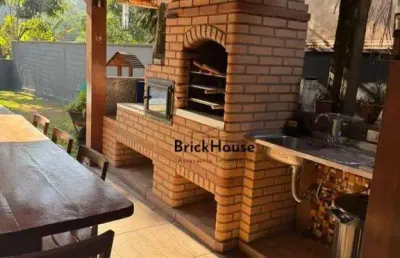 Rancho com 4 dormitórios, sendo 2 suites à venda por r$ 650.000 - rural - araras/sp