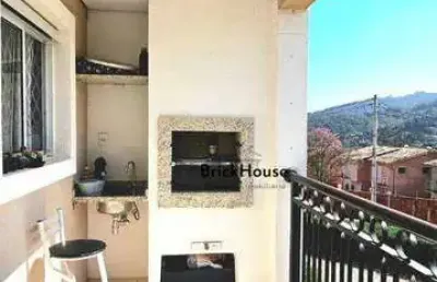 Apartamento com 2 dormitórios à venda, 65 m² por r$ 490.000,00 - bairro do cambará - são roque/sp