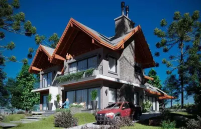 Casa 04 dorm. à venda no bairro reserva da serra com 355 m² de área privativa - 2 vagas de garagem