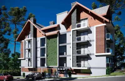 Apartamento 02 dorm. à venda no bairro centro com 82 m² de área privativa - 1 vaga de garagem