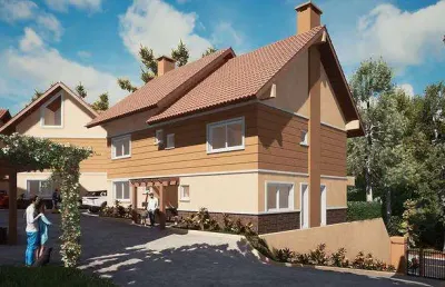 Casa 03 dorm. à venda no bairro parque das hortênsias com 116 m² de área privativa - 1 vaga de garagem