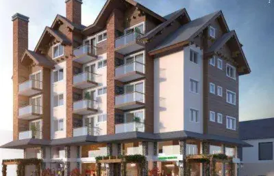 Apartamento 01 dorm. à venda no bairro centro com 44 m² de área privativa - 1 vaga de garagem