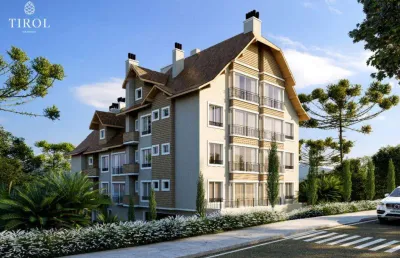 Apartamento 02 dorm. à venda no bairro tirol com 81 m² de área privativa - 1 vaga de garagem