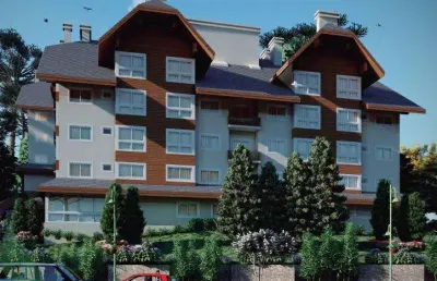Apartamento 02 dorm. à venda no bairro centro com 73 m² de área privativa - 1 vaga de garagem