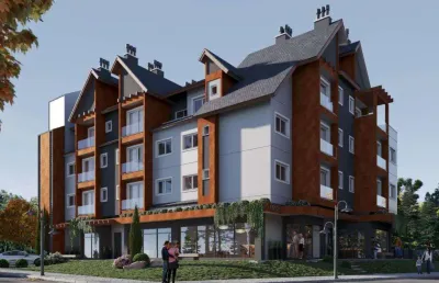 Apartamento 02 dorm. à venda no bairro avenida central com 88 m² de área privativa - 1 vaga de garagem