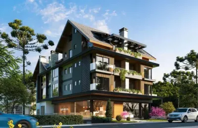 Apartamento 02 dorm. à venda no bairro centro com 70 m² de área privativa - 1 vaga de garagem