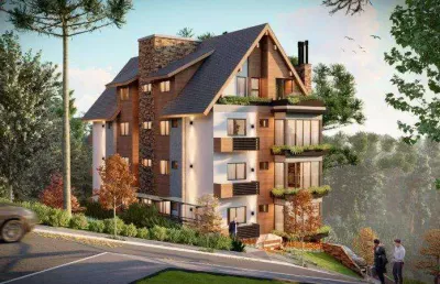 Apartamento 02 dorm. à venda no bairro pórtico 2 com 78 m² de área privativa - 1 vaga de garagem