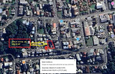 Terreno à venda no bairro floresta com 408 m² de área privativa