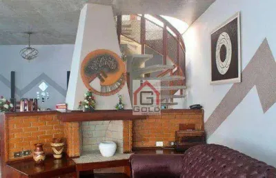 Sobrado com 3 dormitórios à venda, 250 m² por r$ 850.000,00 - jardim ana maria - santo andré/sp