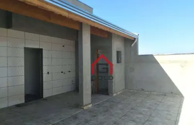 Cobertura à venda, 110 m² por r$ 430.000,00 - vila alto de santo andré - santo andré/sp