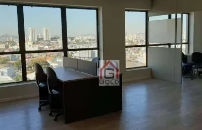 Sala à venda, 80 m² por r$ 295.000,00 - parque das nações - santo andré/sp