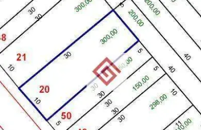 Terreno à venda, 300 m² por r$ 750.000,00 - jardim das maravilhas - santo andré/sp