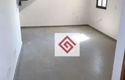 Cobertura com 2 dormitórios à venda, 90 m² por r$ 480.000,00 - jardim bom pastor - santo andré/sp