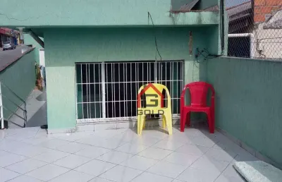 Casa com 2 dormitórios, 260 m² - venda por r$ 480.000,00 ou aluguel por r$ 3.764,56/mês - jardim do estádio - santo andré/sp