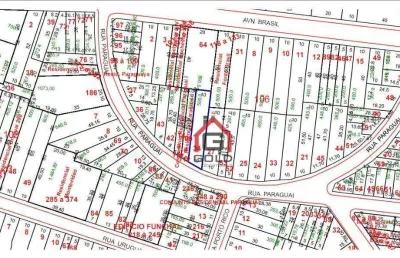 Terreno à venda, 500 m² por r$ 1.100.000,00 - parque das nações - santo andré/sp