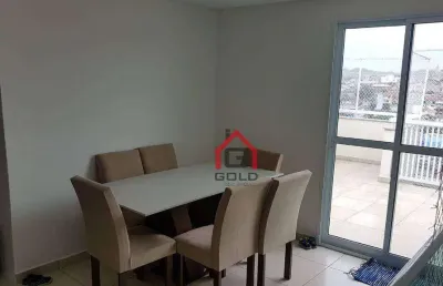 Apartamento duplex à venda, 100 m² por r$ 435.000,00 - vila tibiriçá - santo andré/sp