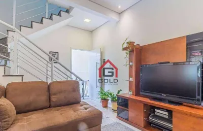 Sobrado com 2 dormitórios à venda, 91 m² por r$ 560.000,00 - jardim santo alberto - santo andré/sp