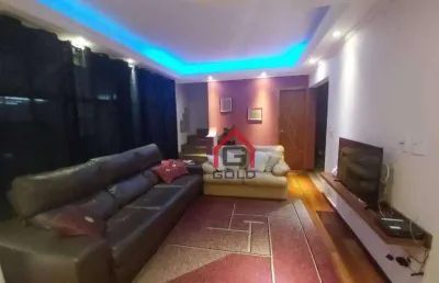 Sobrado à venda, 224 m² por r$ 1.050.000,00 - vila scarpelli - santo andré/sp