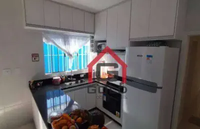 Casa à venda, 125 m² por r$ 690.000,00 - vila pires - santo andré/sp