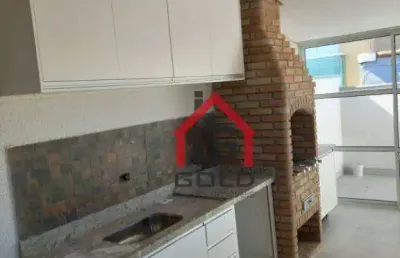 Cobertura à venda, 80 m² por r$ 385.000,00 - parque erasmo assunção - santo andré/sp