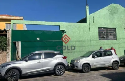 Galpão para alugar, 285 m² por r$ 9.390,00/mês - santa teresinha - santo andré/sp