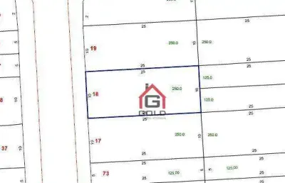 Terreno à venda, 250 m² por r$ 660.000,00 - parque erasmo assunção - santo andré/sp
