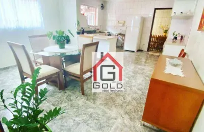 Sobrado com 3 dormitórios à venda, 198 m² por r$ 742.000,00 - jardim utinga - santo andré/sp