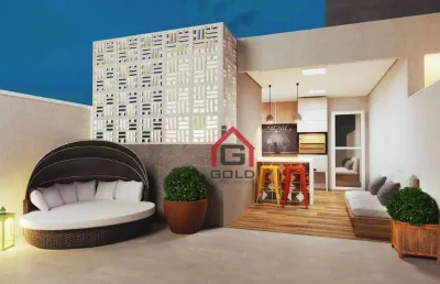 Cobertura com 2 dormitórios à venda, 84 m² por r$ 470.000,00 - vila eldízia - santo andré/sp