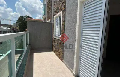 Apartamento com 2 dormitórios à venda, 55 m² por r$ 370.000,00 - jardim utinga - santo andré/sp