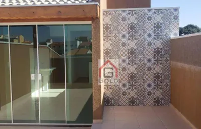 Cobertura com 2 dormitórios à venda, 98 m² por r$ 420.000,00 - vila camilópolis - santo andré/sp