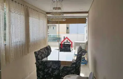 Cobertura à venda, 100 m² por r$ 430.000,00 - vila camilópolis - santo andré/sp
