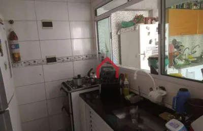 Sobrado à venda, 126 m² por r$ 626.000,00 - vila camilópolis - santo andré/sp