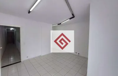 Sala para alugar, 35 m² por r$ 825,00/mês - silveira - santo andré/sp