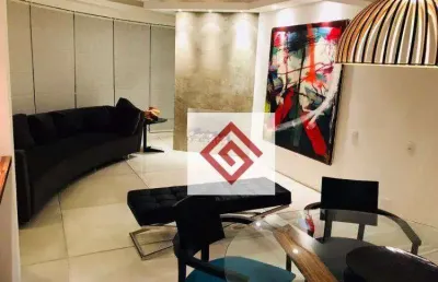 Apartamento com 1 dormitório à venda, 96 m² por r$ 950.000,00 - jardim - santo andré/sp