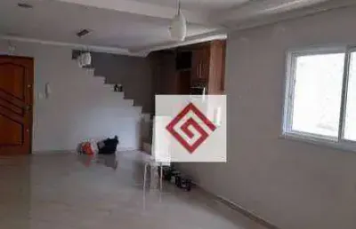 Cobertura à venda, 167 m² por r$ 720.000,00 - campestre - santo andré/sp