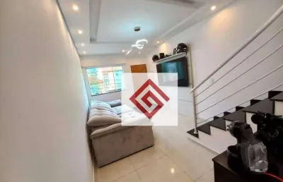 Sobrado à venda, 138 m² por r$ 650.000,00 - vila francisco matarazzo - santo andré/sp