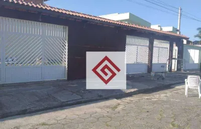 Sobrado com 4 dormitórios à venda, 189 m² por r$ 720.000,00 - jardim das palmeiras - itanhaém/sp