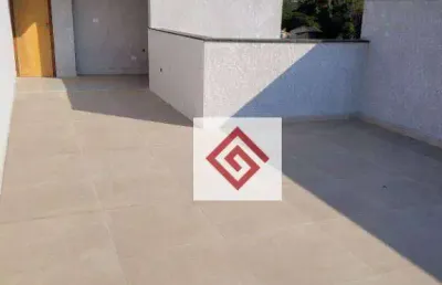Cobertura com 2 dormitórios à venda, 107 m² por r$ 400.000,00 - vila marina - santo andré/sp