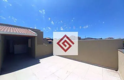 Cobertura à venda, 104 m² por r$ 380.000,00 - jardim santo alberto - santo andré/sp
