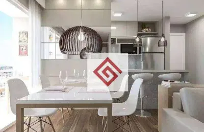Apartamento com 2 dormitórios à venda, 59 m² por r$ 413.400,00 - vila metalúrgica - santo andré/sp