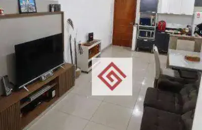 Cobertura com 2 dormitórios à venda, 110 m² por r$ 500.000,00 - vila assunção - santo andré/sp