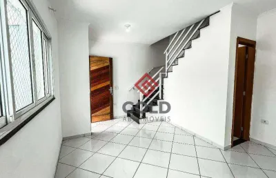 Sobrado à venda, 71 m² por r$ 490.000,00 - parque das nações - santo andré/sp