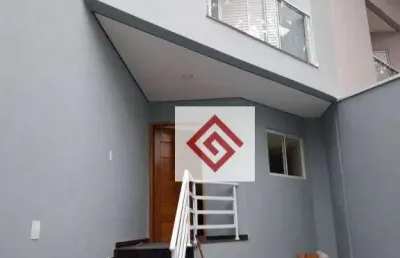Sobrado com 2 dormitórios à venda, 97 m² por r$ 530.000,00 - utinga - santo andré/sp