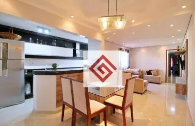 Cobertura com 3 dormitórios à venda, 160 m² por r$ 750.000,00 - parque das nações - santo andré/sp