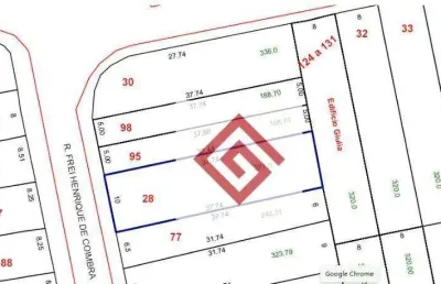 Terreno, 387 m² - venda por r$ 1.262.600,00 ou aluguel por r$ 4.594,00/mês - santa teresinha - santo andré/sp
