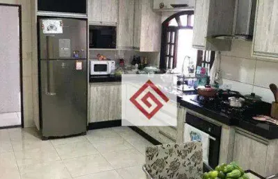 Sobrado à venda, 241 m² por r$ 848.000,00 - vila camilópolis - santo andré/sp