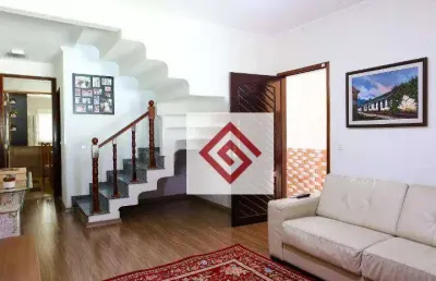 Sobrado à venda, 165 m² por r$ 750.000,00 - parque novo oratório - santo andré/sp