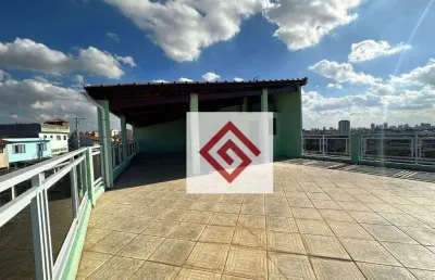 Sobrado à venda, 294 m² por r$ 600.000,00 - vila tibiriçá - santo andré/sp