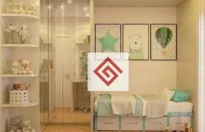 Apartamento à venda, 50 m² por r$ 375.000,00 - jardim utinga - santo andré/sp