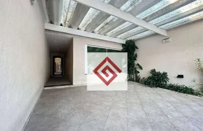 Sobrado com 3 dormitórios para alugar, 211 m² por r$ 5.500,00/mês - campestre - santo andré/sp